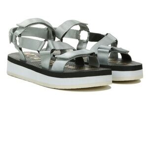 NWT Sam Edelman sandals size 7 medium gray and black
